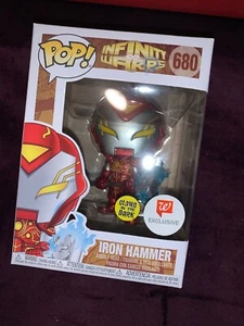 FUNKO POP MARVEL IRON HAMMER  #680, W protective case,  INFINITY WARPS - Picture 1 of 4