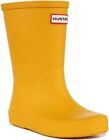 HUNTER Dzieci Pierwsze Klasyczne Kalosze Buty przeciwdeszczowe Żółte Dzieci UK 0 - 13