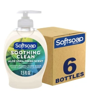 Jabón líquido hidratante para manos calmante aloe vera 7,5 Fl Oz paquete X6 - Imagen 1 de 13