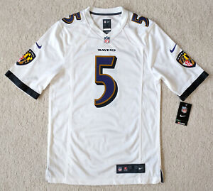 Baltimore Ravens #5 JOE FLACCO Jersey S NWT White Nike