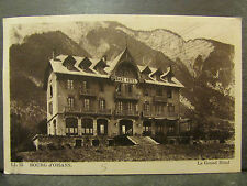 cpa 38 bourg d'oisans le grand hotel