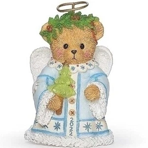 Cherished Teddies ANGEL BELL ORNAMENT Dated 2022 Teddy Bear 135571 NEW - Picture 1 of 1