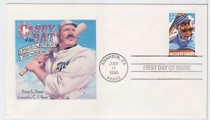 TurtlesTradingPost- Mighty Casey At Bat 1996 #3083 FDC Unknown Cachet