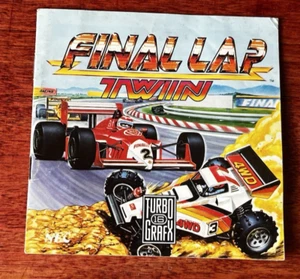 Final Lap (TurboGrafx 16) Instructions Manual Only (no game) - Bild 1 von 2