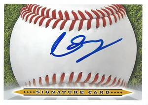 Lazaro Estrada Signed IP 3.5x2.5 Signature Card Toronto Blue Jays! - Picture 1 of 1