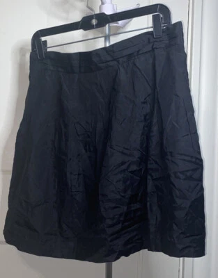 Falda Kensie Negra con Cremallera Lápiz para Trabajar Talla 12 Seda/Algodón Nueva Sin Etiquetas Foto 1 de 4