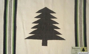 ALFOMBRA DECORATIVA 36"" X 24"" CON DISEÑO DE ÁRBOL IMPRESO ALFOMBRA DE PISO DE CABAÑA PARA EL HOGAR - Imagen 1 de 2