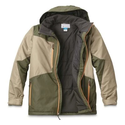Chaqueta con capucha Columbia XL grande y alta para hombre Foto 1 de 4