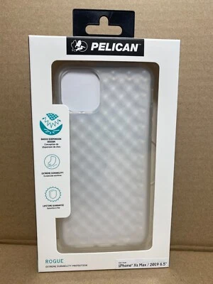 Funda delgada estilo gofre Pelican Rogue iPhone XS Max - transparente Foto 1 de 4