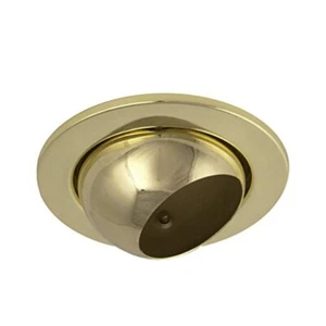 Bell Lighting IP20 240V 60W MAX. R64 R63 (MESSING) Augapfel Down Light - Bild 1 von 2
