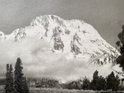 MOUNT MORAN: Pico nombrado en honor a Thomas Moran, de colección familiar Foto 1 de 4