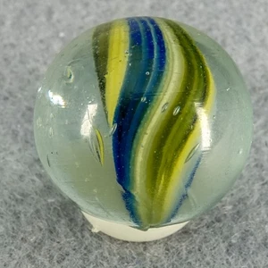 Marbles: SWIRL, Solid Core. Naked. 25/32". Mint (9.9).  (B1074) - Picture 1 of 6
