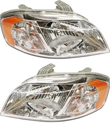 CAPA For 07-11 Aveo Sedan Headlight Headlamp Head Light Lamp w/o Bulb SET PAIR — 第 1/4 张图片