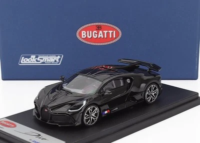 MODELLINO AUTO STATICO LOOKSMART BUGATTI DIVO 2020 CARBON NERO SCALA 1/43 - Immagine 1 di 4