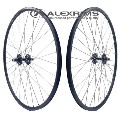 Колесная пара Alex R450 700c ЧЕРНАЯ Track Fixed Gear Formula с подшипниками 10x120 - Изображение 1 из 4