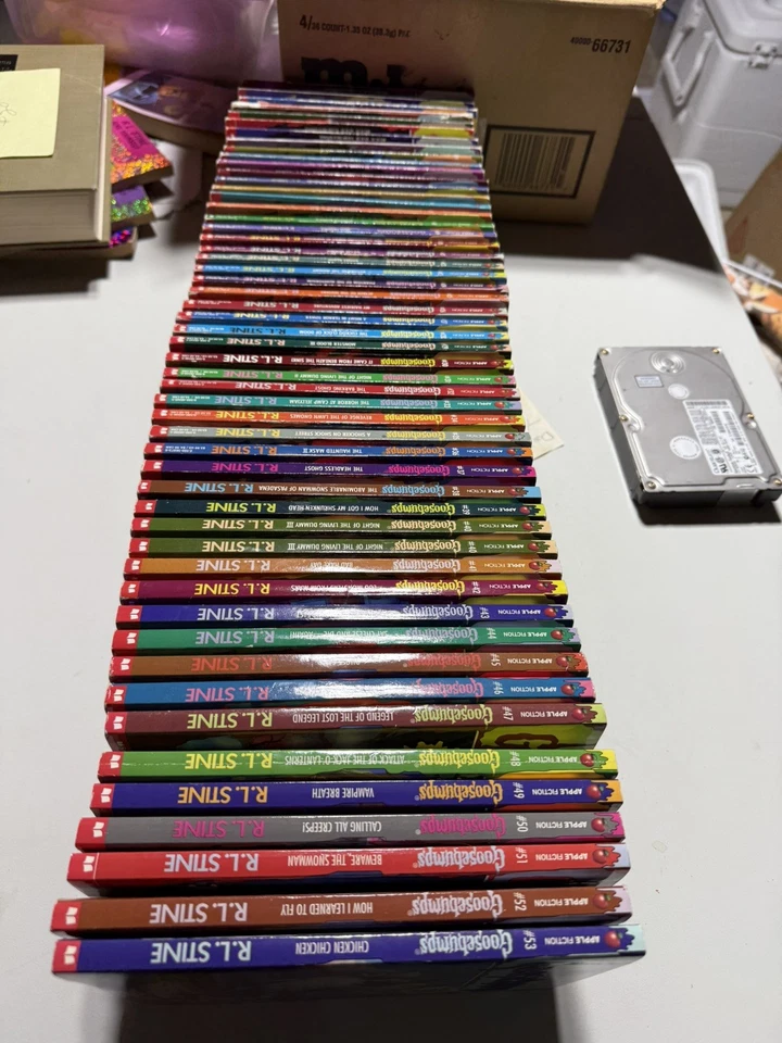 53 Goosebumps books  original series 1 to 53 good condition  R.L Stine - Image 1 of 1