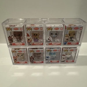 Funko Bitty Pop! Rudolph The Red Nose Reindeer Lot Of 8 Commons - Picture 1 of 5