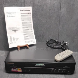 Panasonic NV-SJ216 SQPB Super Drive VHS Videorecorder Mit Fernbedienung Black - Picture 1 of 22