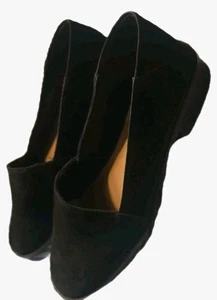 Comfort LUCKY BRAND Charsa LOAFER FLATS SHOES Black Leather Flex  US 8 39 NEW! - Picture 1 of 7