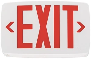 Quantum LED Emergency Exit Sign, Thermoplastic Exit Only Sign with Stencil-Fa... - Picture 1 of 9