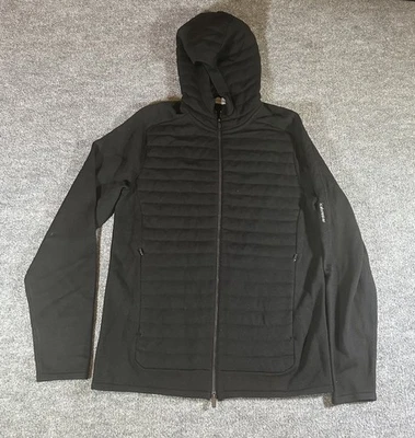 Icebreaker Men’s Medium Black Full Zip Warm Hoodie Jacket Wool Insulated NWOT - Image 1 of 4