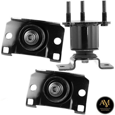 Soportes de motor delanteros e hidráulicos. Transmisión trasera. Montaje 3 piezas para Nissan NV1500 21-12 4,0 AT Foto 1 de 4