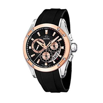 Reloj cronógrafo de cuarzo suizo Jaguar para hombre - Modelo J689/1, caja de acero inoxidable Foto 1 de 4
