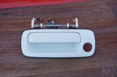 Manija de puerta exterior delantera izquierda del lado del conductor Lexus LS400 1990-1994 BLANCA Foto 1 de 4
