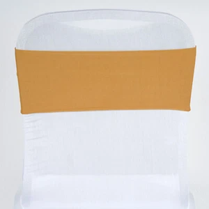 40 pcs Stretchable SPANDEX Chair Sashes for Wedding Party Decorations Supplies - Picture 1 of 213