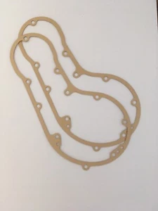 2x Timing Cover Gaskets - Royal Enfield Bullet 350 / 500 late type - Picture 1 of 5