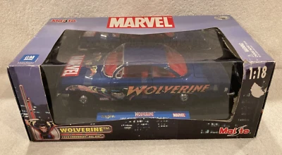 1962 Chevrolet Bel Air - Marvel Wolverine - 1:18 Scale - Maisto Item #36003 - Image 1 of 4