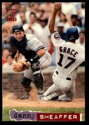 1994 Stadium Club MLB Danny Sheaffer #185 - Image 1 of 2