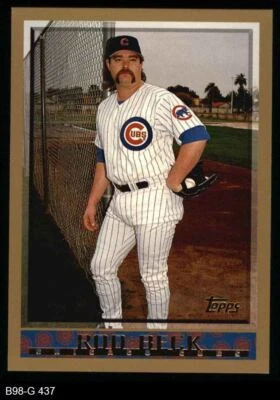1998 Topps #437 Rod Beck Cubs 8 - NM/MT - Image 1 of 2