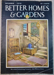 Better Homes & Gardens November 1929 Vol 8 No 3 Advertisements Vintage Magazine - Picture 1 of 10