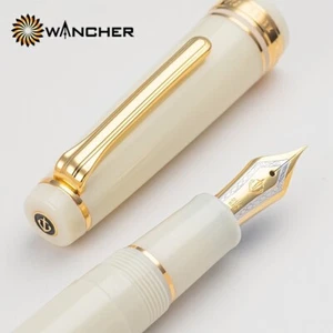 Sailor Wancher Fountain Pen JAPAN Pro gear 21K Pearl White Japan Limited Nib M - Picture 1 of 4