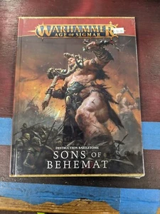 Sons Of Behemat Destruction Battletome Warhammer Age Of Sigmar Games Workshop - Imagen 1 de 2