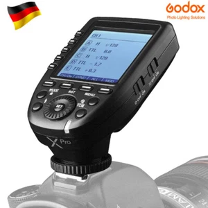 Godox Xpro Blitzauslöser 2.4G Wireless X System TTL 1/8000s HSS LCD Funkauslöser - Bild 1 von 13