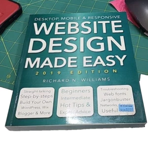 Website Design Made Easy 2019 Edition by Richard N. Williams - Imagen 1 de 2