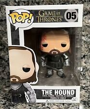 FUNKO POP! TELEVISION GAME OF THRONES #05 THE HOUND VAULTED NON MINT BOX