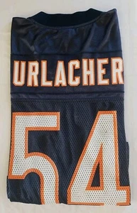 BRIAN URLACHER Jersey Chicago BEARS Football Reebok ON FIELD Size 2XL NFL Blue - Picture 1 of 12