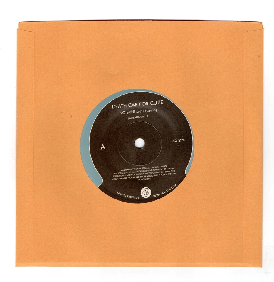 Death Cab For Cutie-No Sunlight (Mint-) hard to find demo record - Image 1 of 1