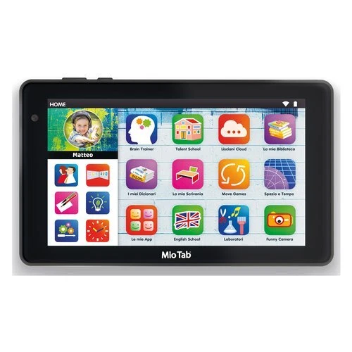 Lisciani Tablet 7" HI TECH MIO TAB Evolution Pro 7 WiFi Grey e Blue ( 32GB Ram - Immagine 1 di 4