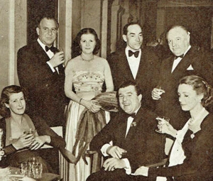 Cowes Week Charity Ball Lady Baring Northwood House 1951 Photo Article J567 - Picture 1 of 2