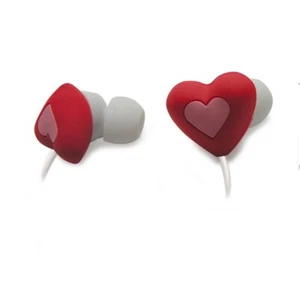 Auricolari filari stereo Cuore 1,2 m - Rosso - Foto 1 di 1