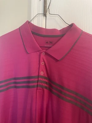 Мужская рубашка Adidas Golf Puremotion Performance розовая размер 3XL - Изображение 1 из 4