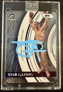 2022 Donruss Optic UFC Star Gazing Insert Ian Garry #10 Auto COA Prestine - Picture 1 of 4