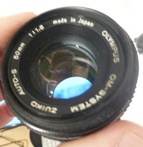Olympus OM-System Zuiko 50mm f1.8 Manual Focus Lens OPTICAL ISSUES READ !! (472) - Picture 1 of 7