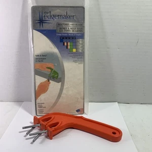 Knife Sharpener EDGEMAKER - The EDGEMAKER PRO #331 Orange - 8 1/2" Overall - - Picture 1 of 11