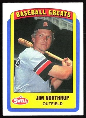 1990 Swell Baseball Greats #78 Jim Northrup - Image 1 of 2