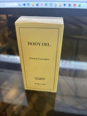 Mullein & Sparrow Body Oil French Lavender 1oz Organic NEW  - Image 1 of 4